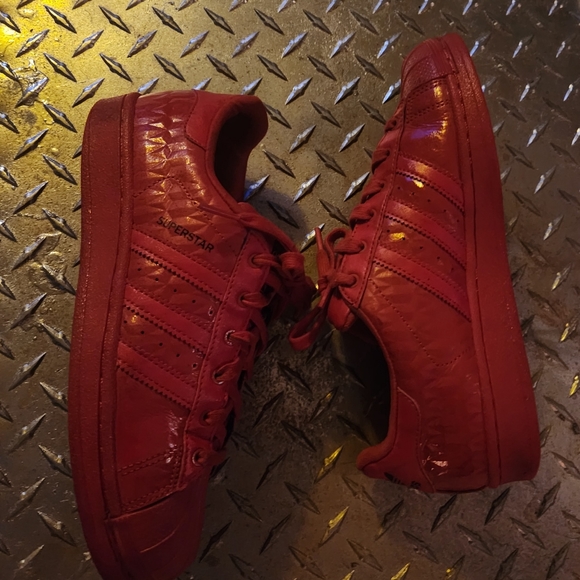 Adidas ORIGINAL SUPERSTAR TRIPLE RED - Picture 5 of 7
